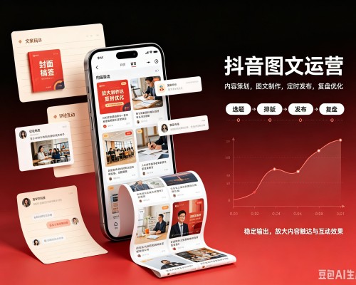 清苑抖音图文代运营服务